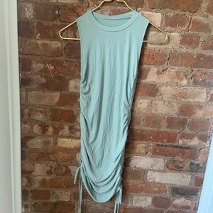 Sage Green Cinched Dress